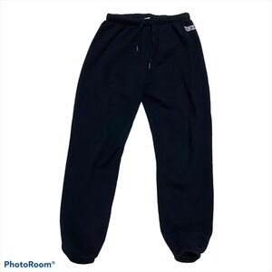 Victoria’s Secrets Fall Pink Sweatpants XL Solid black